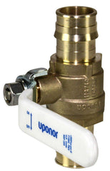 Uponor LFC4821010SS ProPEX 1 in. Pex Brass Commercial Full Port Ball Valve