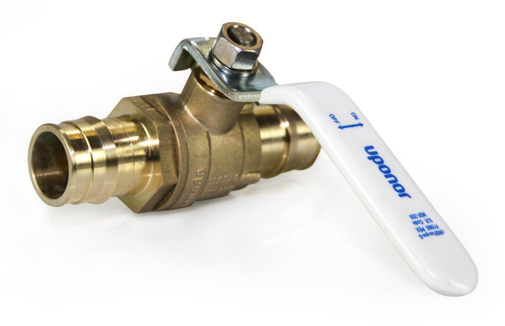 Uponor LFC4821010SS ProPEX 1 in. Pex Brass Commercial Full Port Ball Valve