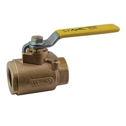 Apollo 7714164 Ball Valve 77-100 Bronze 1/4 Inch FNPT 2-Piece Full Port 250# Steam Trim