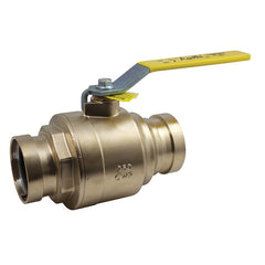 Apollo 77V-147-01 Ball Valve 77V-140 Brass 1-1/2 Inch Press 2-Piece Full Port Stainless Steel Ball and Stem