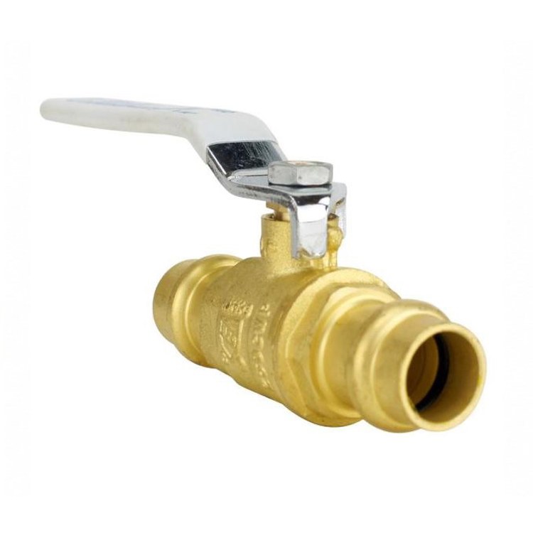 Apollo 94VLF10301B Ball Valve 94VLF-A Lead Free Brass 1/2 Inch Press 2-Piece PTFE Import Full Port