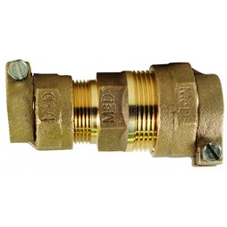 AY McDonald 74758-22-67-158 Coupling Lead Free Brass 1x5/8 Inch Mcpk Ctsxlead Xt Straight