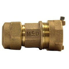 AY McDonald 74758Q-55-341 Coupling 3/4 x 1 Inch Q CTS x IP Lead Free Brass 5182-327