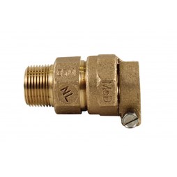 AY McDonald 74753-33-134 Adapter Lead Free Brass 1x3/4 SIDR7 PEPxMale