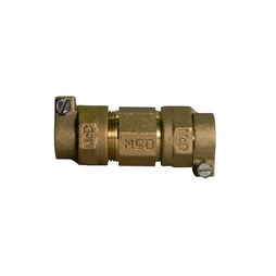 AY McDonald 74758Q-2 Coupling 2 Inch CTS Q Lead Free Brass 5182-079