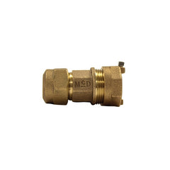 AY McDonald 74758Q-55-1 Coupling 1 Inch Q CTS x IP Lead Free Brass