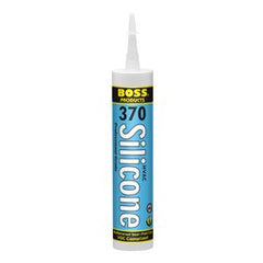 Boss 37001 Silicone HVAC Sealant White 10 Ounce Cartridge