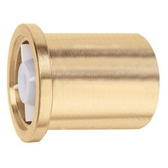 Caleffi 59905A Tailpiece with Check Valve 3/4 Inch Sweat Low Lead Brass