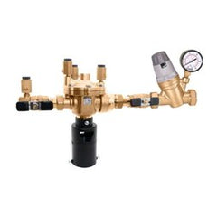 Caleffi 574151A Autofill Assembly Combo with Backflow Preventer Gauge 3/4 Inch FNPT x MNPT Union Brass