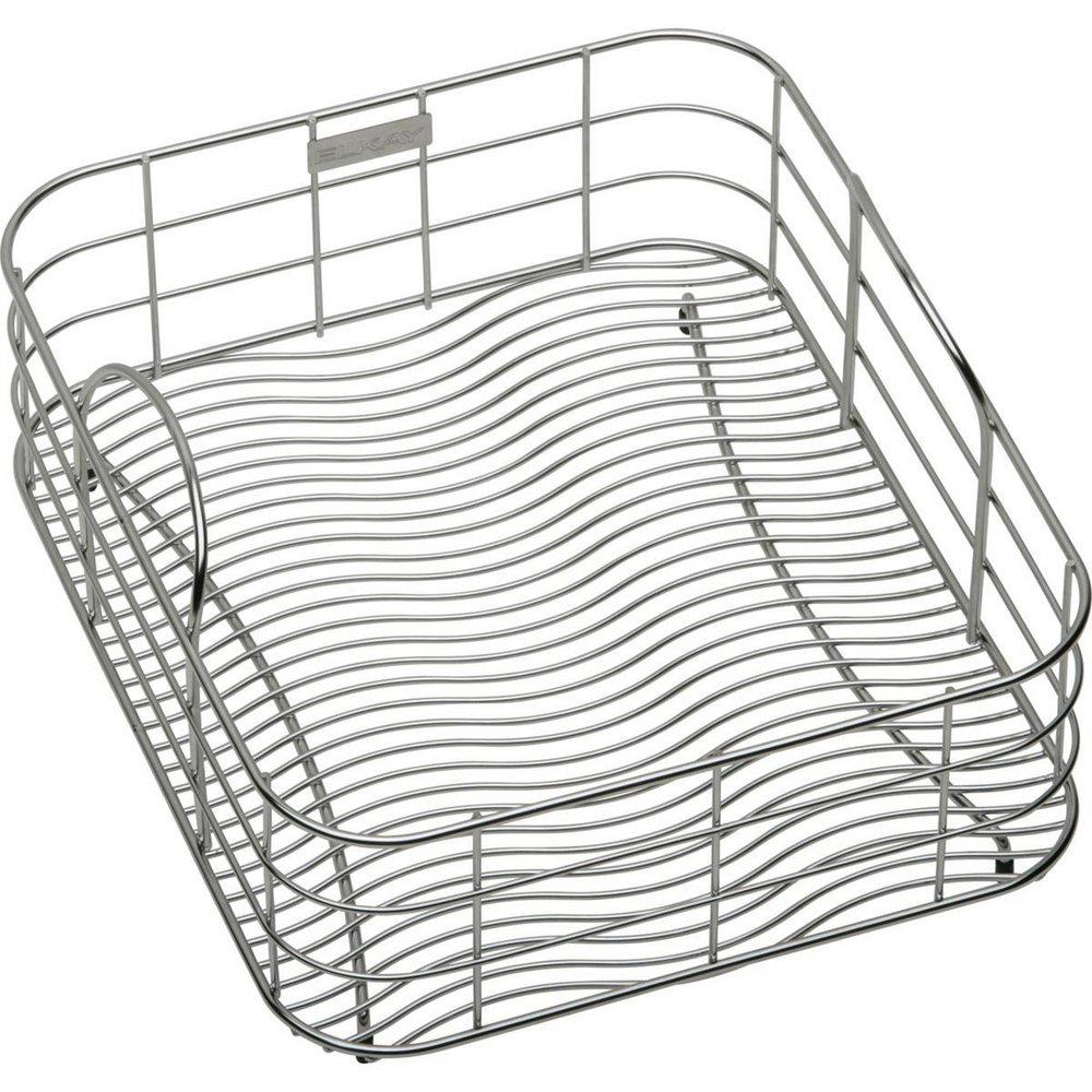 Elkay LKWRB1316SS Rinse Basket in Polished Stainless Steel 12-1/2 x 15 x 7