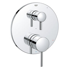 GROHE 29423000 Timeless Two Handle Pressure Balancing Valve Trim in StarLight Chrome