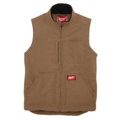 Milwaukee 801BR-L Heavy Duty Sherpa Lined Vest Brown L Replacement MPN