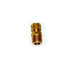 Oil Equipment Manufacturing 14482 Adapter 3/8 Slip-Thru CompressionxMale IPS 3 Way and 4 Way Tap