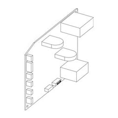 Samsung DB92-04839A PCB Assembly Main 142 Millimeter for AR24TSFYBWKNCV & AR07TSFYBWKNCV