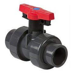 Spears 1839-010 Ball Valve True Union Industrial 1 PVC Socket/Threaded Viton 235PSI