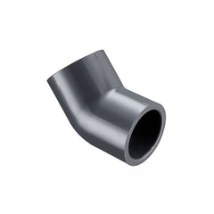 Spears 417-060G Elbow 45 Degree 6 Inch Gray PVC Socket x Socket Schedule 40 417-060G