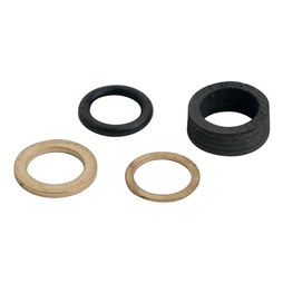 Symmons T-16 Packing Kit Brass for Temptrol Shower Series Valves Packing O-ring Washers 1/4 Inch