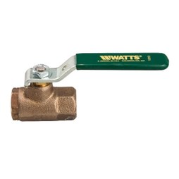 Watts Regulator B6000-UL3/8 Ball Valve Bronze 3/8 Inch Threaded NPT Replacement MPN