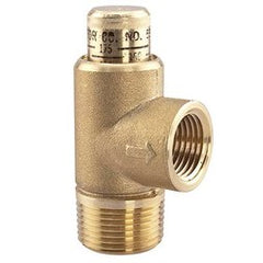 Watts Regulator 530C-34 Relief Valve Calibrated Pressure 3/4 Inch MNPT x FNPT Bronze 50-175PSI 180 Degrees Fahrenheit