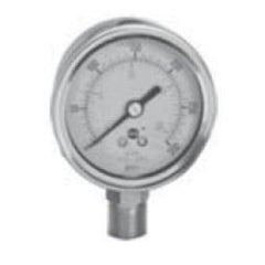 Westwood S100-240 Pressure Gauge 0 to 30PSI 1/4 Lower 2-1/2 Diameter