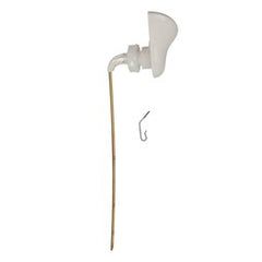 American Standard 738899-0200AP Trip Lever Universal Left Hand White for 8098 Toilet Tank