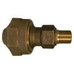 AY McDonald 74753U4-1 Cambridge Adapter Lead Free Brass 3/4 Inch Universal x Male 1.00-1.40 Inch