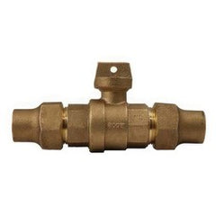 AY McDonald 76100-114 Curb Stop Lead Free Brass 1-1/4 Inch Copper Flare Replacement MPN