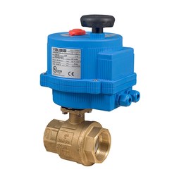 Bonomi 8E064LF-003-1/2 Ball Valve 1/2 Inch Lead Free Brass NPT Full Port 100-240 Volt Electric Actuator