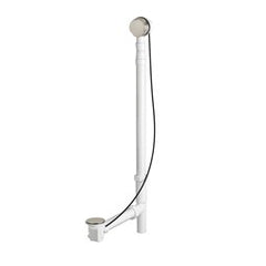 DXV 754990-201.295 Drain Kit Tub Overflow Brushed Nickel Acrylic for Freestanding Tub with Center Drain