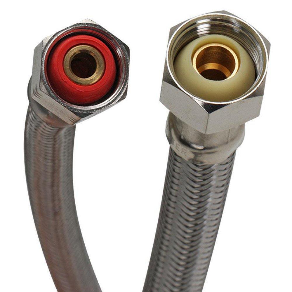 Fluidmaster B3F12 Click Seal 1/2 x 1/2 in. Faucet Connection Hose