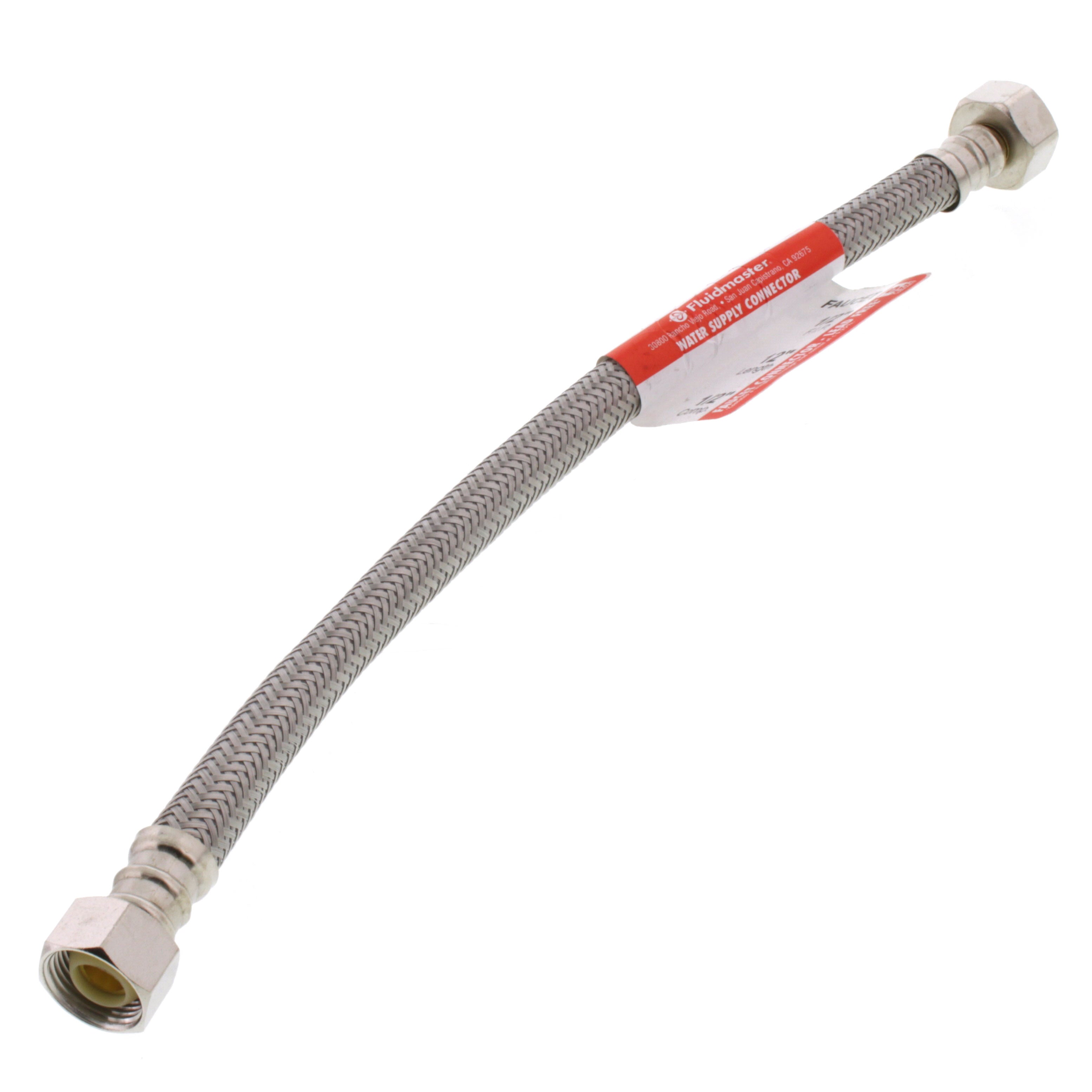 Fluidmaster B3F12 Click Seal 1/2 x 1/2 in. Faucet Connection Hose