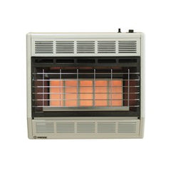 Empire SR30TWLP Heater Infrared 30.000 BTU Vent-Free Hydraulic Thermostat Propane White