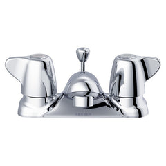 Gerber 43-165 Lavatory Faucet Centerset 4 Inch Spread 2 Lever ADA Chrome 1.2 Gallons per Minute