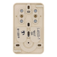 Johnson Controls T-4600-1 Thermostat Direct Acting Dual Temp Single 50-80 Degrees Fahrenheit