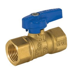 Jomar 101-414 Ball Valve T-204 2 Piece 3/4 Brass Female Viton Standard 150WSP/600WOG