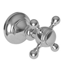 Newport Brass 3-322/07 Diverter Handle Victoria Brass Flow Control Cross English Bronze Round Escutcheon