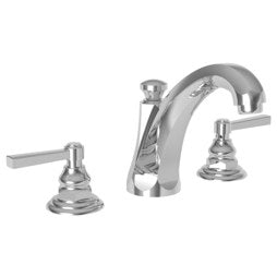 Newport Brass 910C/26 Lavatory Faucet Astor Widespread 8 to 20 Inch Spread 2 Lever ADA WaterSense Polished Chrome