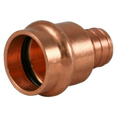 Nibco PC604P-12X34 Adapter 1/2 x 3/4 Inch Wrot Copper PEX x Press