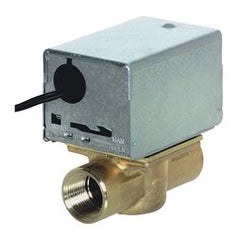 Honeywell Home V8043J1037/U Zone Valve 2-Way Normally Open 3/4 Inch Brass NPT 15 Pounds per Square Inch