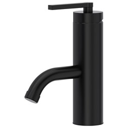 Rohl LB01D1LMMB Lavatory Faucet Lombardia Single Handle Matte Black