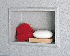 Swan AS1075.010 Shelf Recessed White