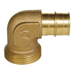 Uponor Q4153213 Adapter Elbow 1-1/4 Inch Brass R32 x ProPEX