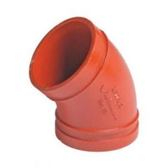 Victaulic 11-212G Elbow 45 Degree 2-1/2 Inch Grooved Galvanized Ductile Iron 11