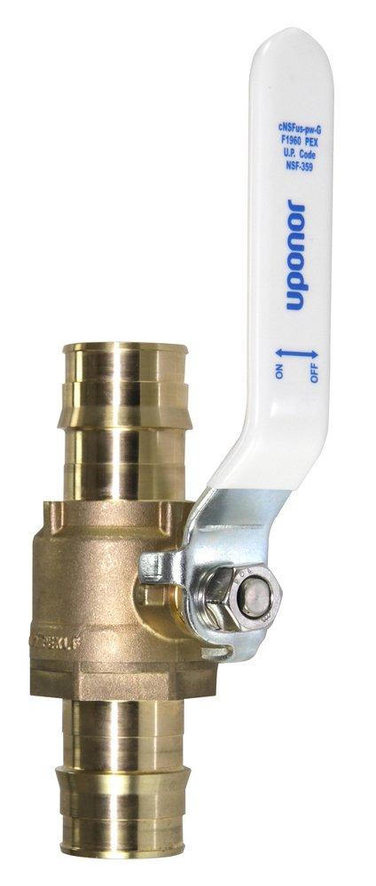 Uponor LFC4821515SS ProPEX 1-1/2 in. Pex Brass Commercial Full Port Ball Valve