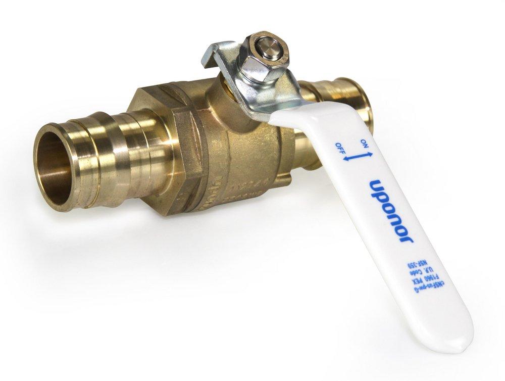 Uponor LFC4821515SS ProPEX 1-1/2 in. Pex Brass Commercial Full Port Ball Valve