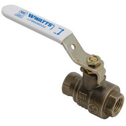 Watts Regulator 0450103 Ball Valve 1 Inch Lead Free Stainless Steel Ball & Stem