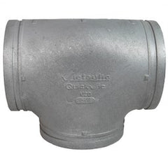 Victaulic V20-8G Tee 8 Inch Ductile Iron Grooved Galvanized