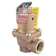 Watts Regulator 174A-30-34FS Relief Valve Water Pressure with Flood Sensor 3/4 Inch Female Bronze 30PSI 250 Degrees Fahrenheit