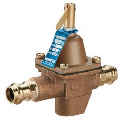 Watts Regulator B1156FPRS1/2 Pressure Regulator High Capacity Feed Water 1/2 Inch 10 to 25 Pounds per Square Inch Bronze 0858569