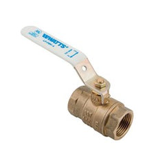 Watts Regulator LFFBV-43/8 Ball Valve Lead Free Brass 3/8 Inch Threaded 0555119